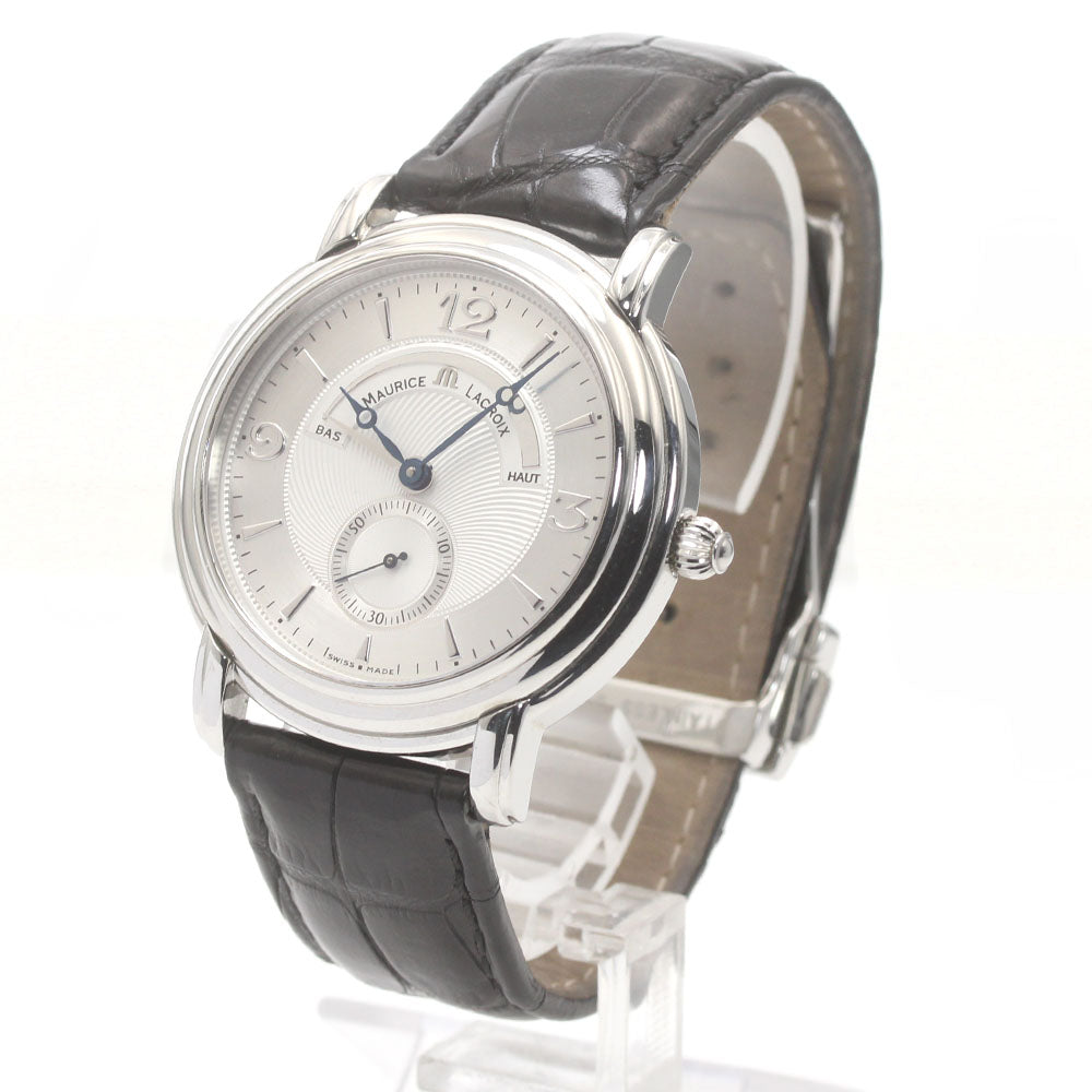 MAURICE LACROIX Masterpiece MP7098-SS001 Power reserve Silver Dial Hand Winding Men's Watch_871653