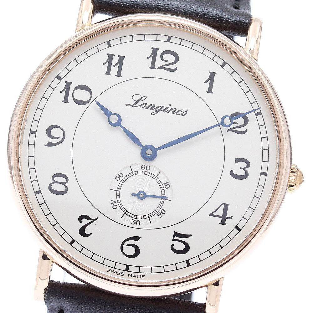 LONGINES Presence Heritage L4.785.8 18K Pink Gold Automatic Men's Watch_871658