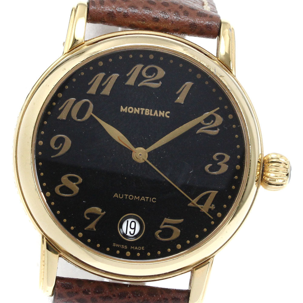 MONTBLANC Meisterstück 7042 Date black Dial Automatic Men's Watch_871665