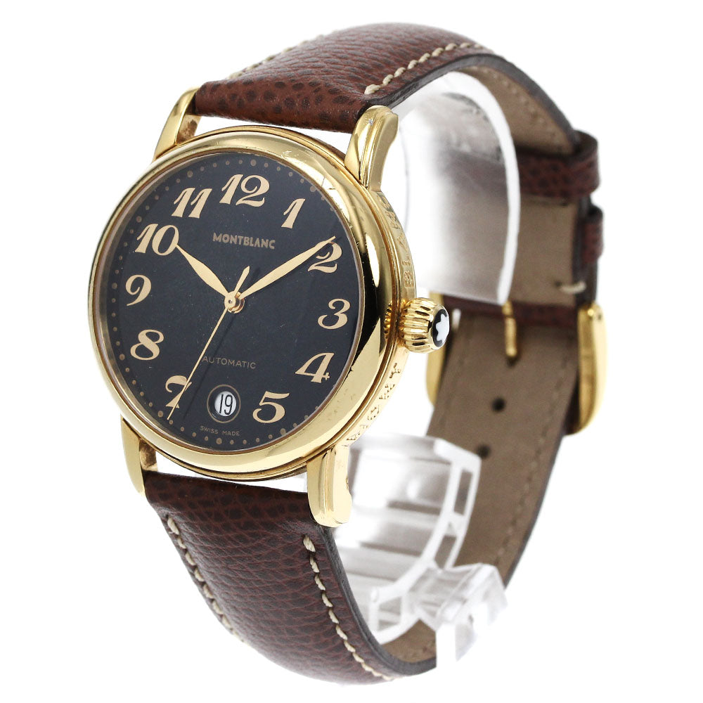 MONTBLANC Meisterstück 7042 Date black Dial Automatic Men's Watch_871665