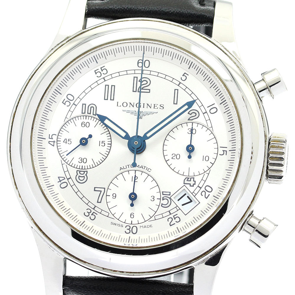 LONGINES Heritage 1951 L2.745.4 Chronograph Silver Dial Automatic Men's _871674