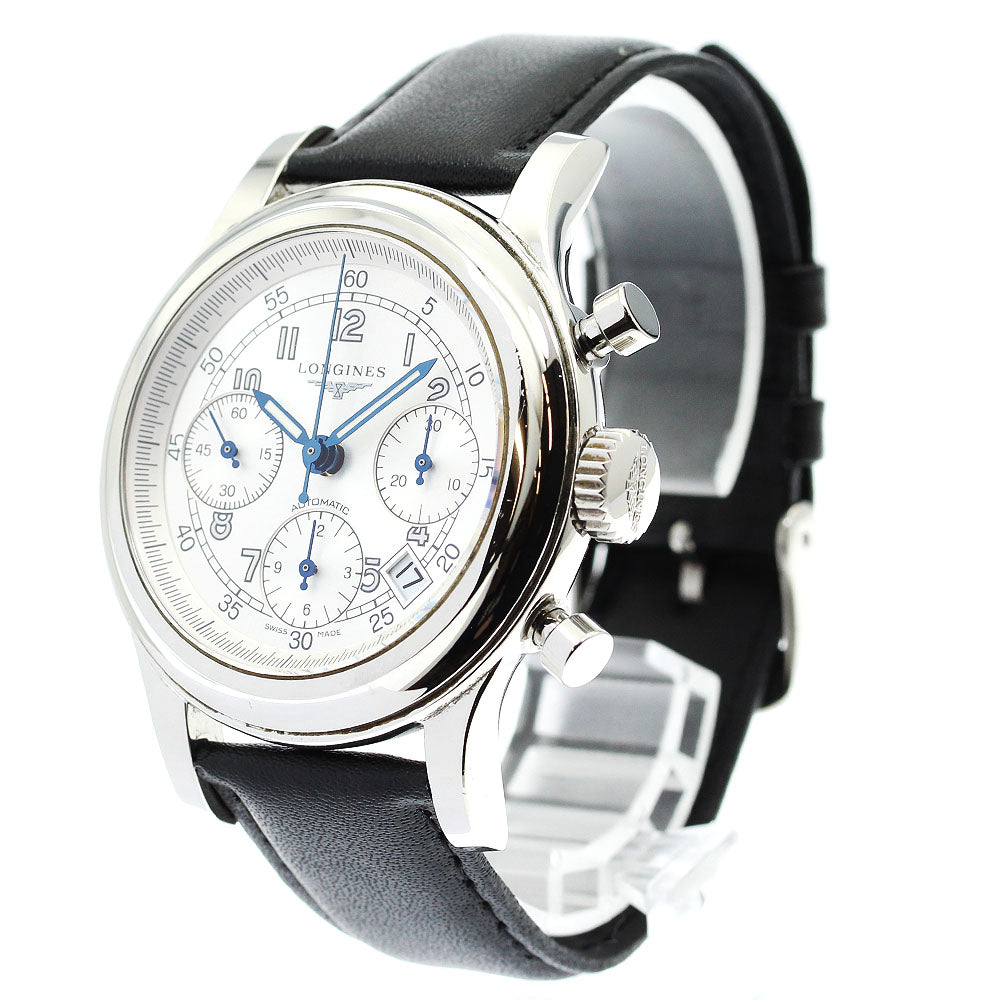 LONGINES Heritage 1951 L2.745.4 Chronograph Silver Dial Automatic Men's _871674