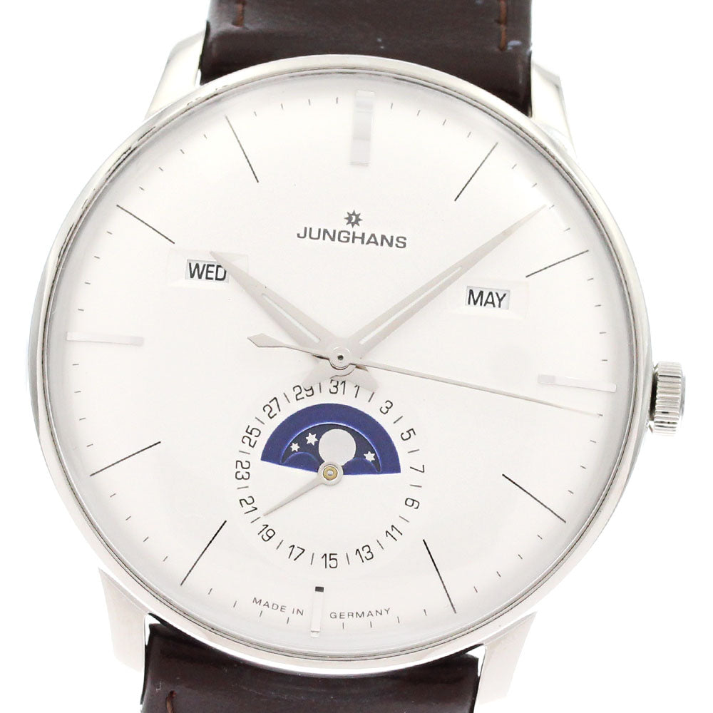 JUNGHANS Meister calendar 027/4200.01 Moon phase Automatic Men's Watch_871679