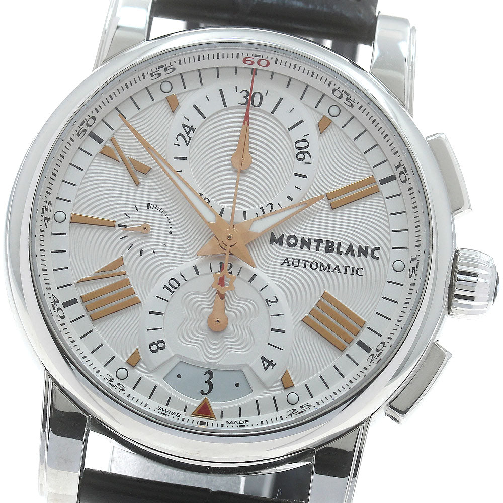 MONTBLANC Star 4810 105856 Chronograph Silver Dial Automatic Men's Watch_871681