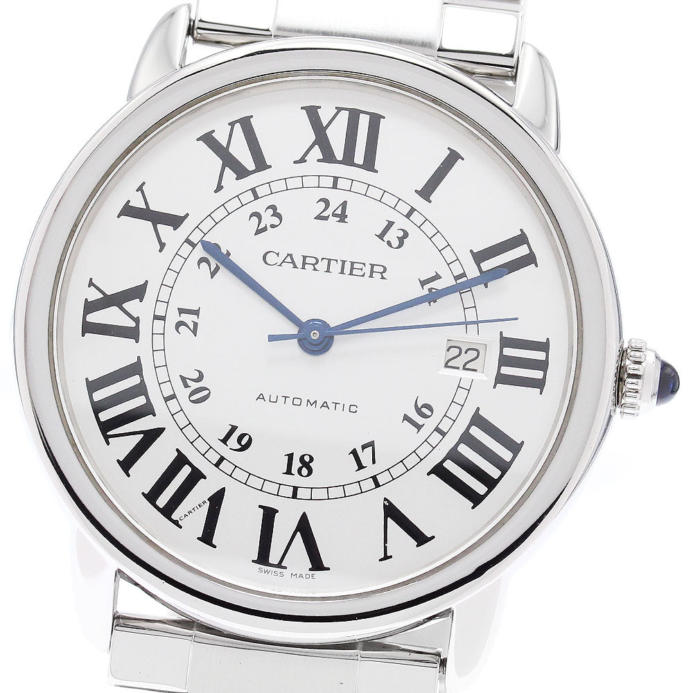 CARTIER Ronde Solo de Cartier XL W6701011 Date Automatic Men's Watch_871682