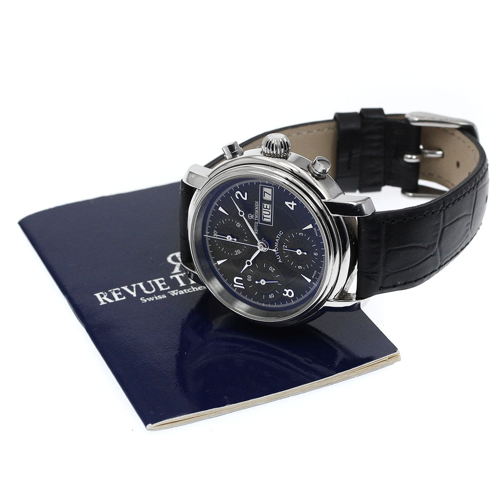 REVUE THOMMEN 17071.6 Chronograph day date black Dial Automatic Men's Watch_871689
