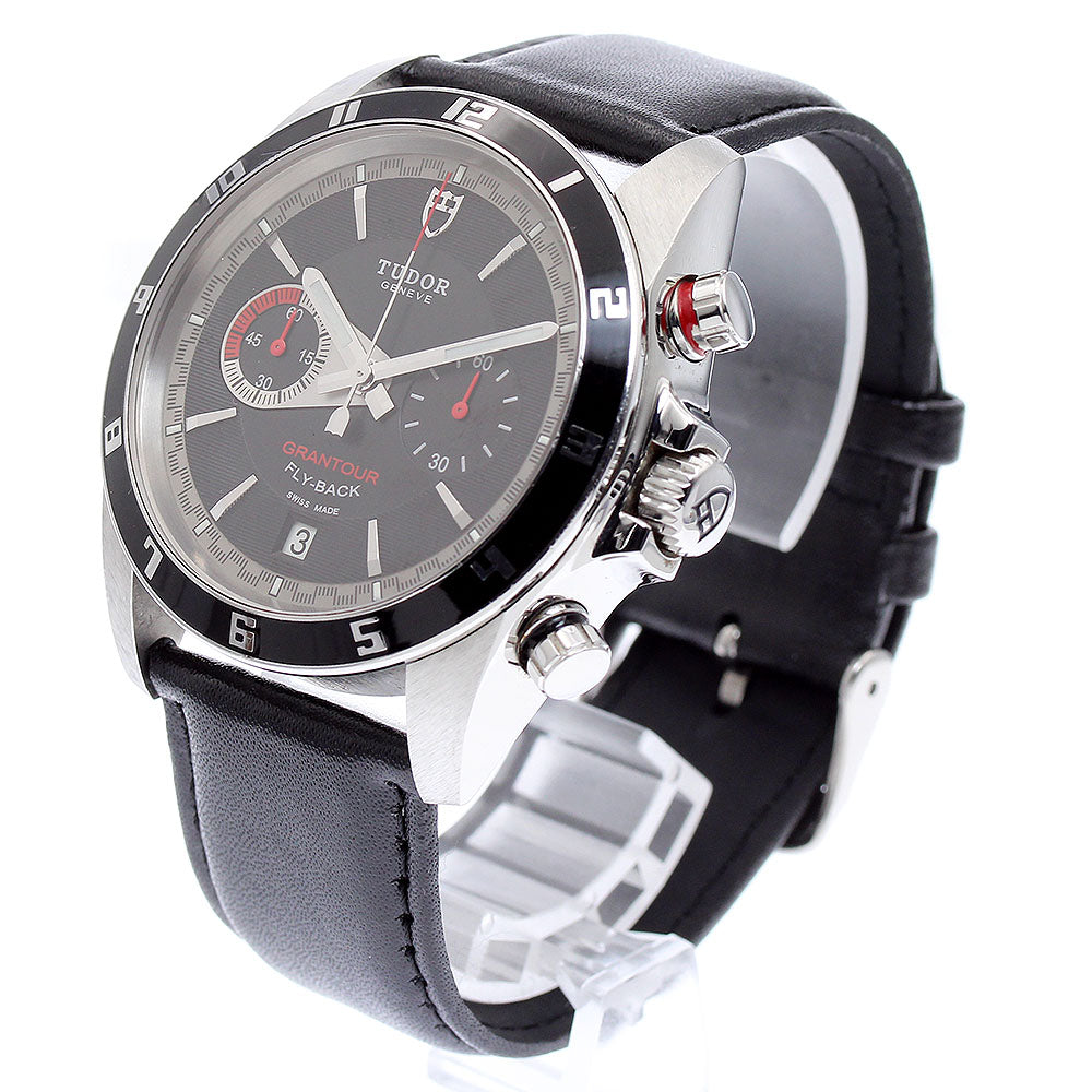 TUDOR Grand Tour Chrono Flyback 20550N Date black Dial Automatic Men's_871696