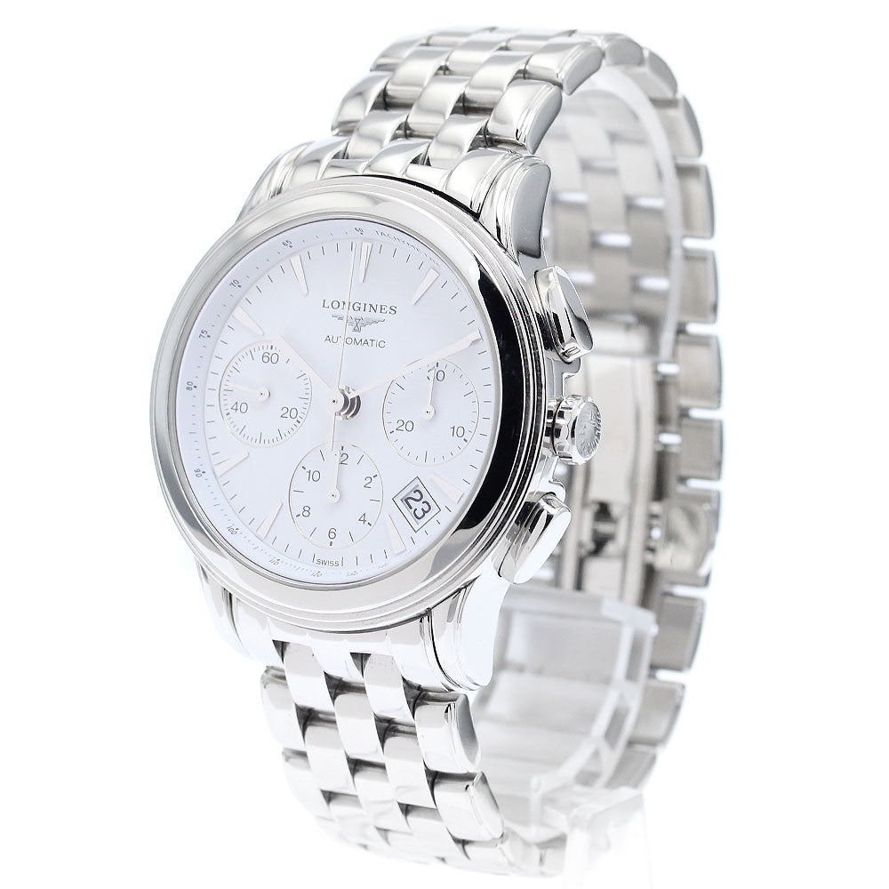 LONGINES Flagship L4.803.4 Chronograph white Dial Automatic Men's Watch_871700
