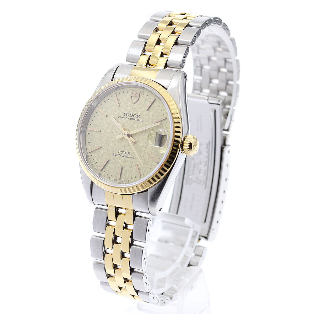 TUDOR Prince Oyster Date 72033 Cal.2824-2 gold Dial Automatic Boy's Watch_871711