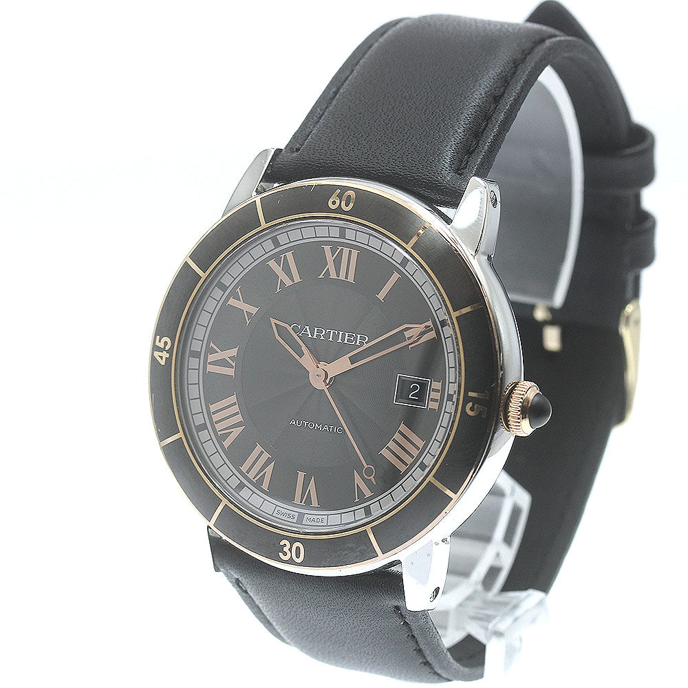 CARTIER Croisiere W2RN0005 Date gray Dial Automatic Men's Watch_871716