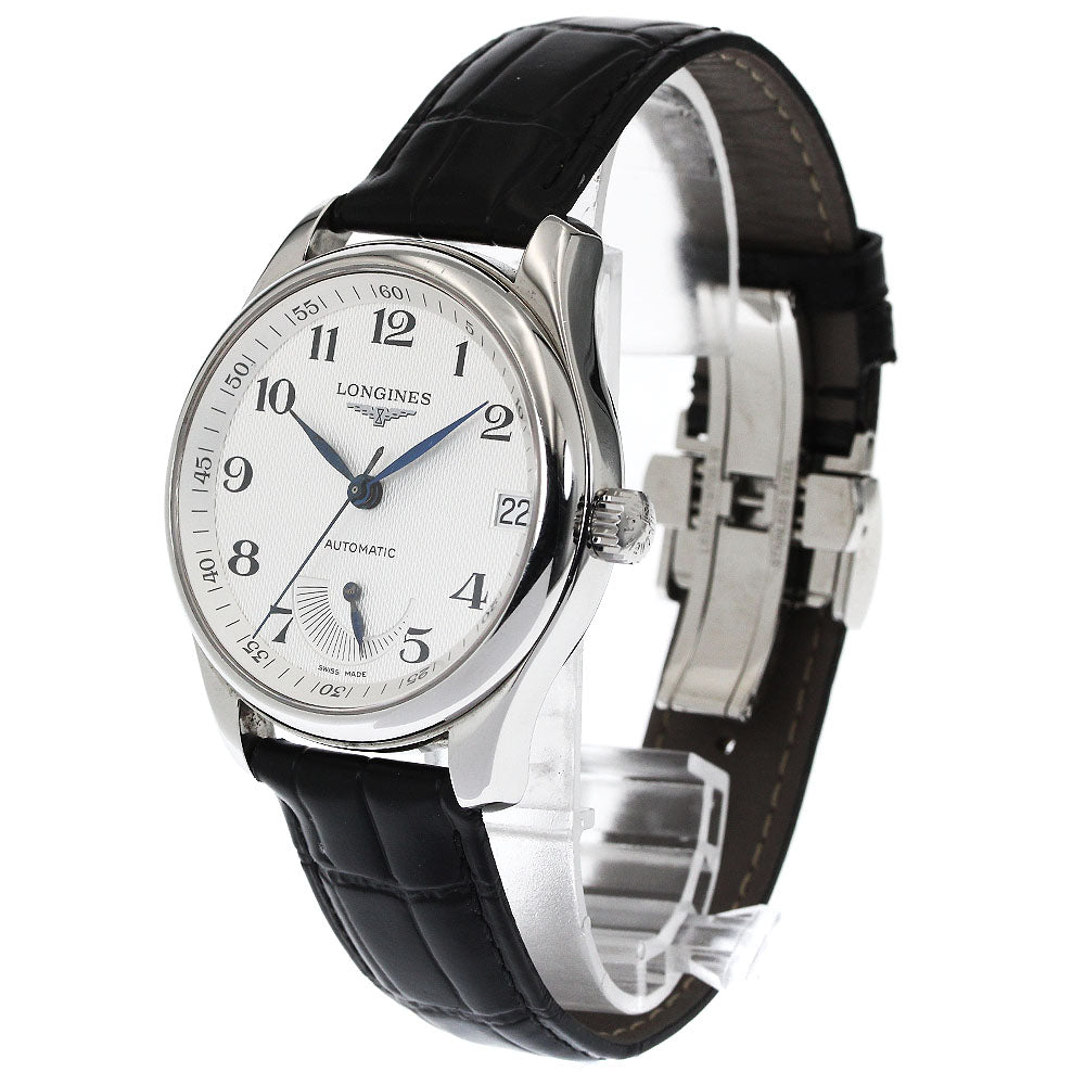 LONGINES Master collection L2.666.4 Date power reserve Silver Dial Automatic Men's Watch_871720