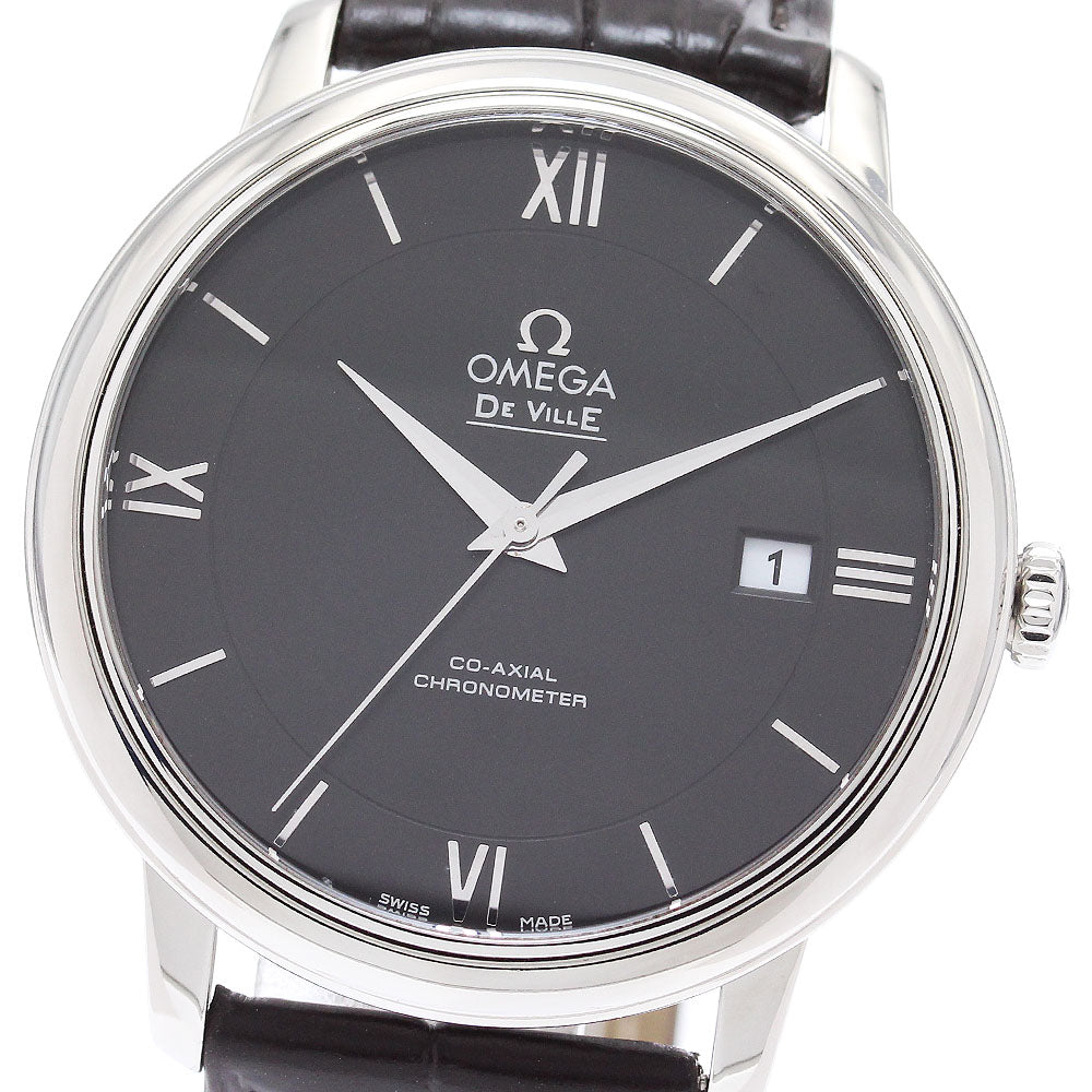 OMEGA De Ville Prestige 424.13.40.20.01.001 Coaxial black Dial Automatic Men's Watch_871723