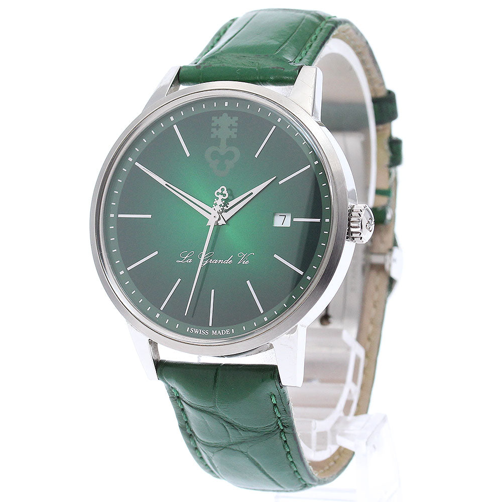 CORUM La Grande Vie Z082/03591 Date Cal.CO 082 green Dial Automatic Men's Watch_871724