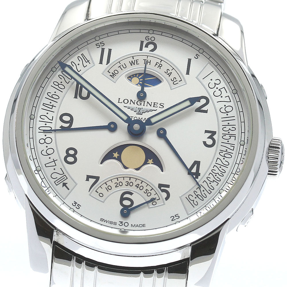 LONGINES Saintimier L2.764.4 Retrograde Silver Dial Automatic Men's Watch_871732