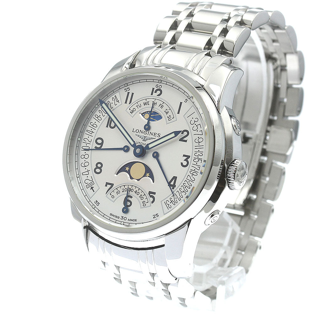 LONGINES Saintimier L2.764.4 Retrograde Silver Dial Automatic Men's Watch_871732