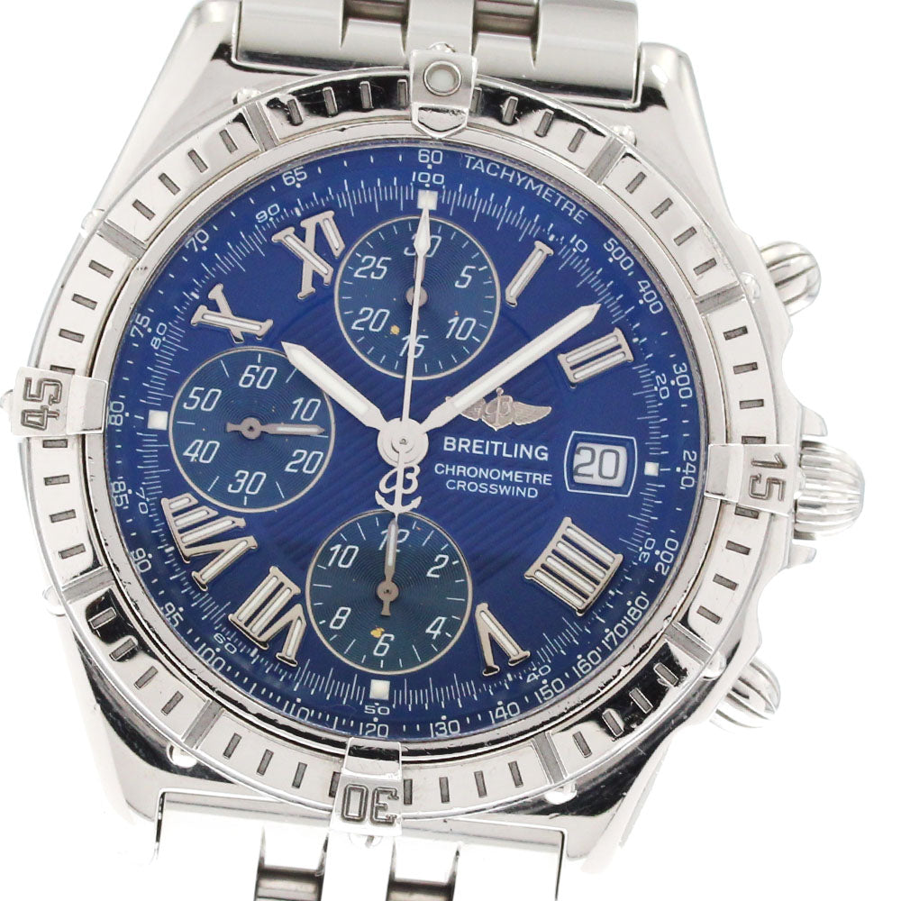 BREITLING Crosswind A13355 Chronograph Date Automatic Men's Watch_871743