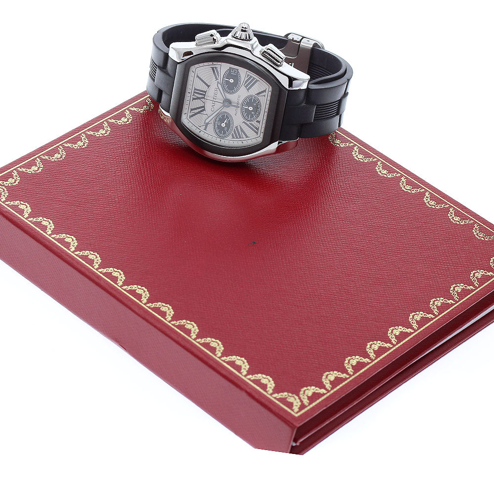 CARTIER Roadster XL W6206020 Chronograph Automatic Men's Watch_871744