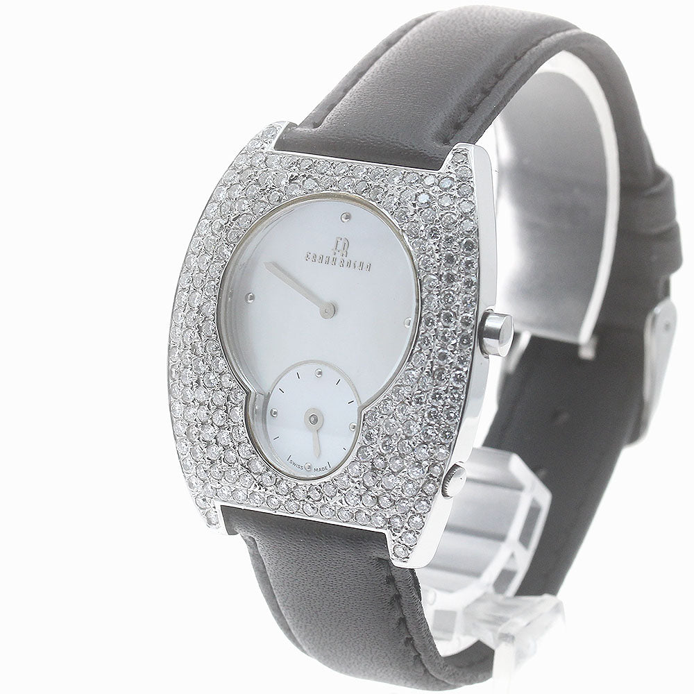 FRANK ROSHA Diamond White shell Dial Quartz Men's Watch_871750
