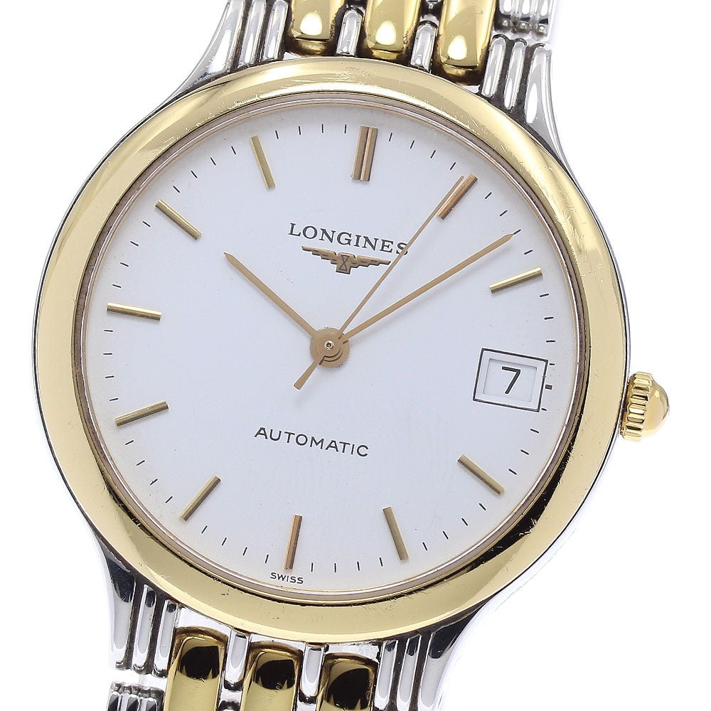 LONGINES Grand classic L5.650.3 Date white Dial Automatic Men's Watch_871752