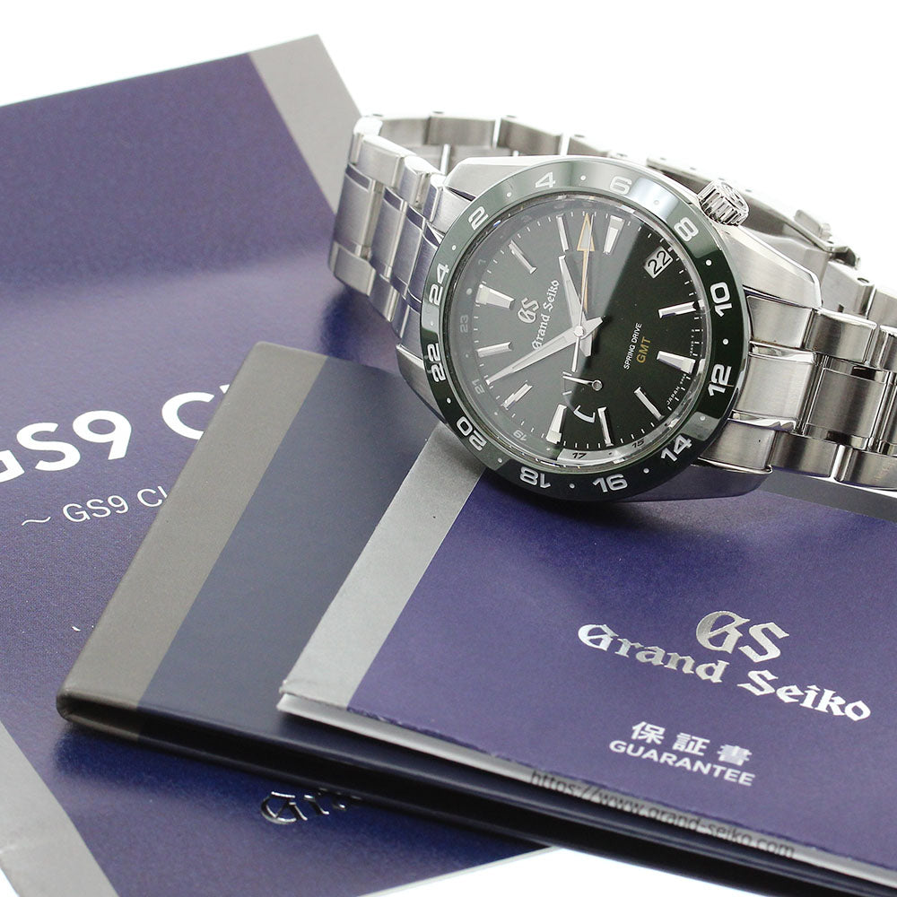 SEIKO Grand Seiko SBGE257/9R66-0BB0 GMT green Dial Spring drive Men's_871764