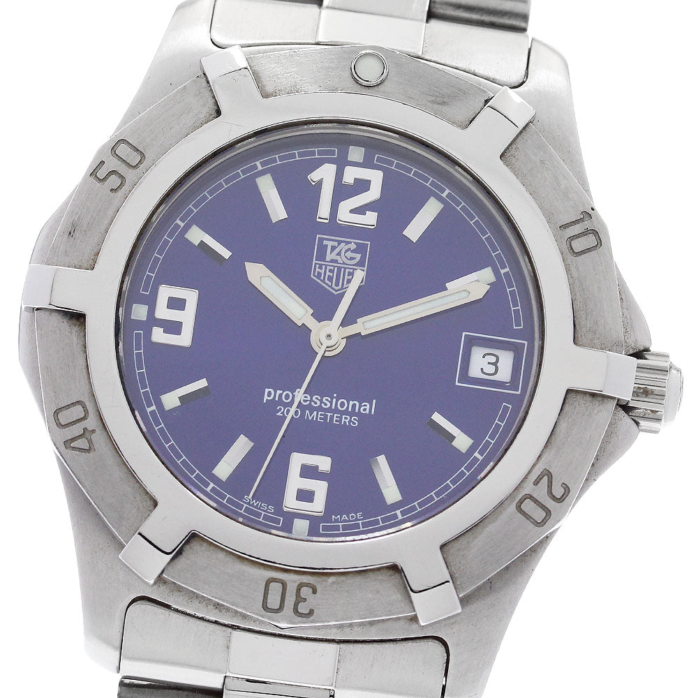 TAG HEUER Exclusive WN1112 Date Blue Dial Quartz Men's Watch_871789