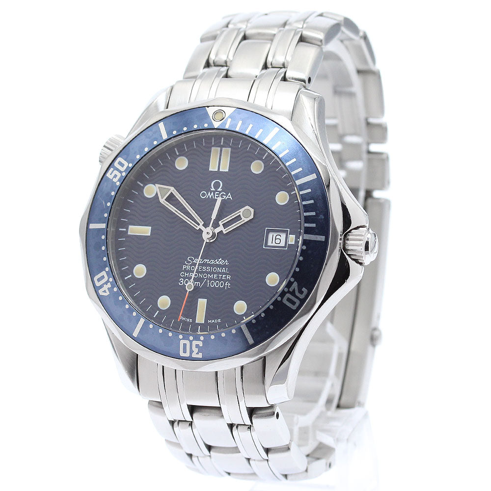 OMEGA Seamaster300 2531.80 Date Navy Dial Automatic Men's Watch_871794