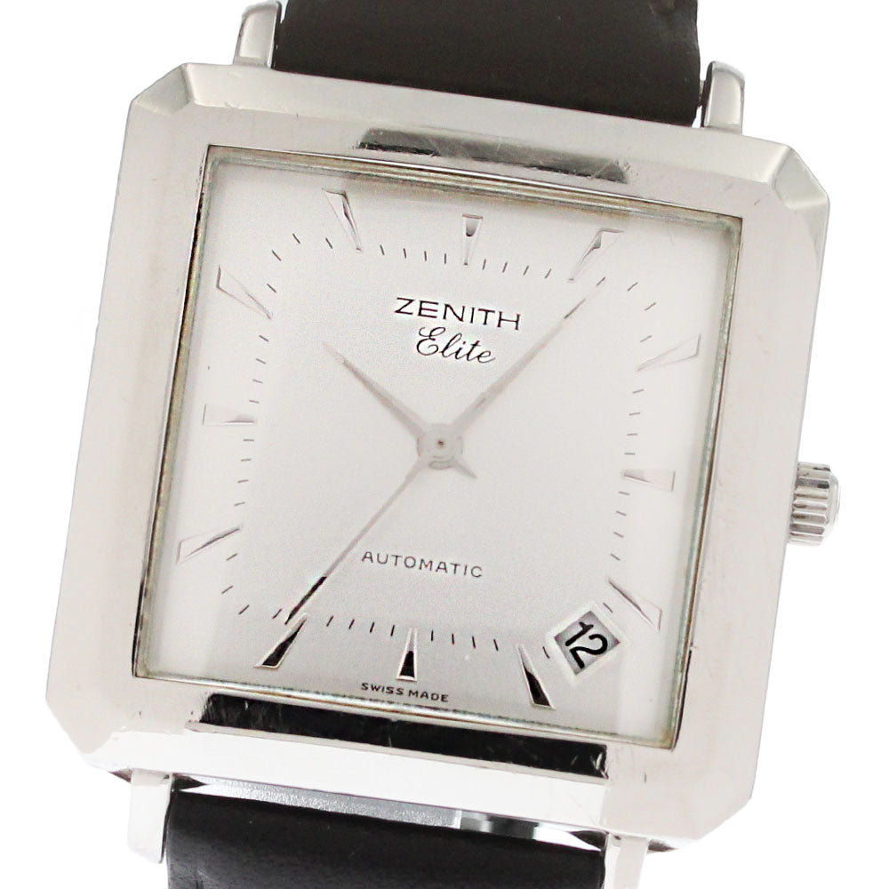 ZENITH elite 90/01.0100.670 Square Date black Dial Automatic Men's Watch_871825