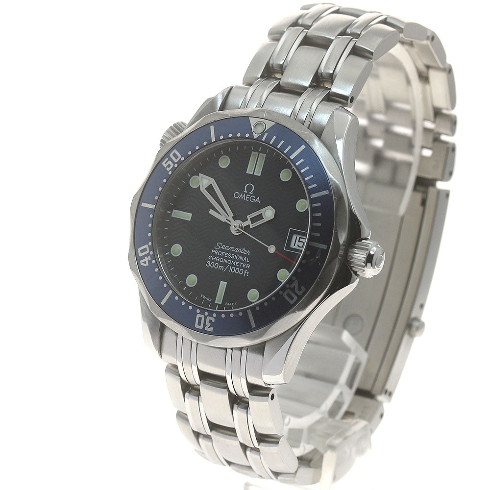 OMEGA Seamaster 300 2551.80 Date Navy Dial Automatic Boy's Watch_871842