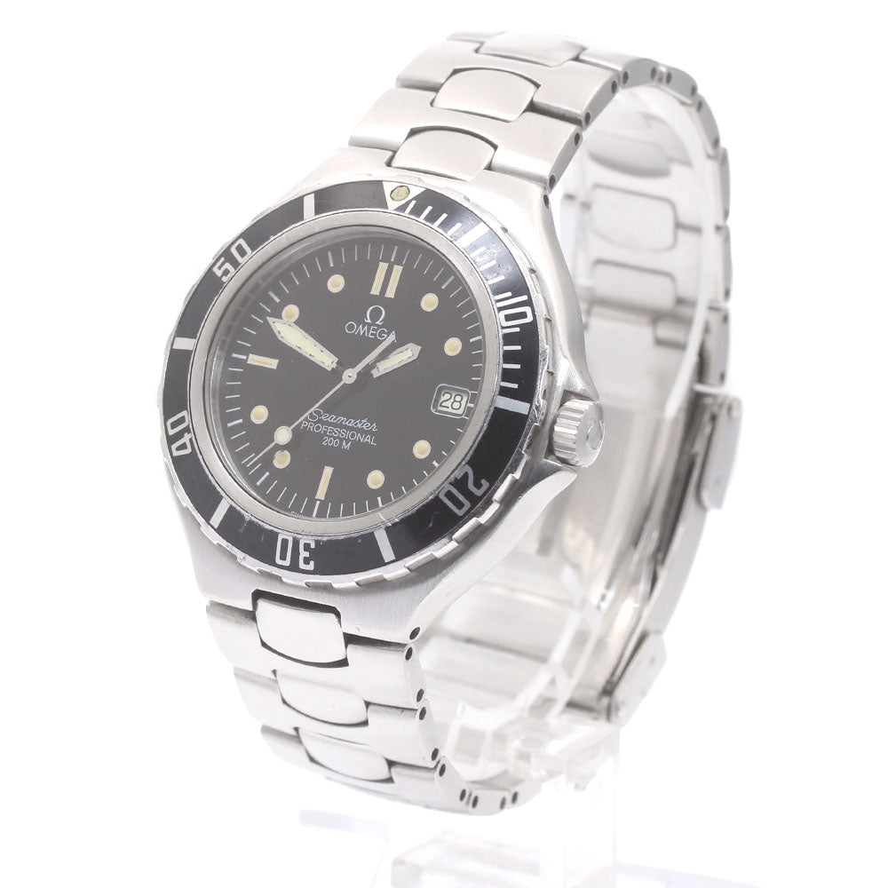 OMEGA Seamaster200 Date black Dial Quartz Men's Watch_871854