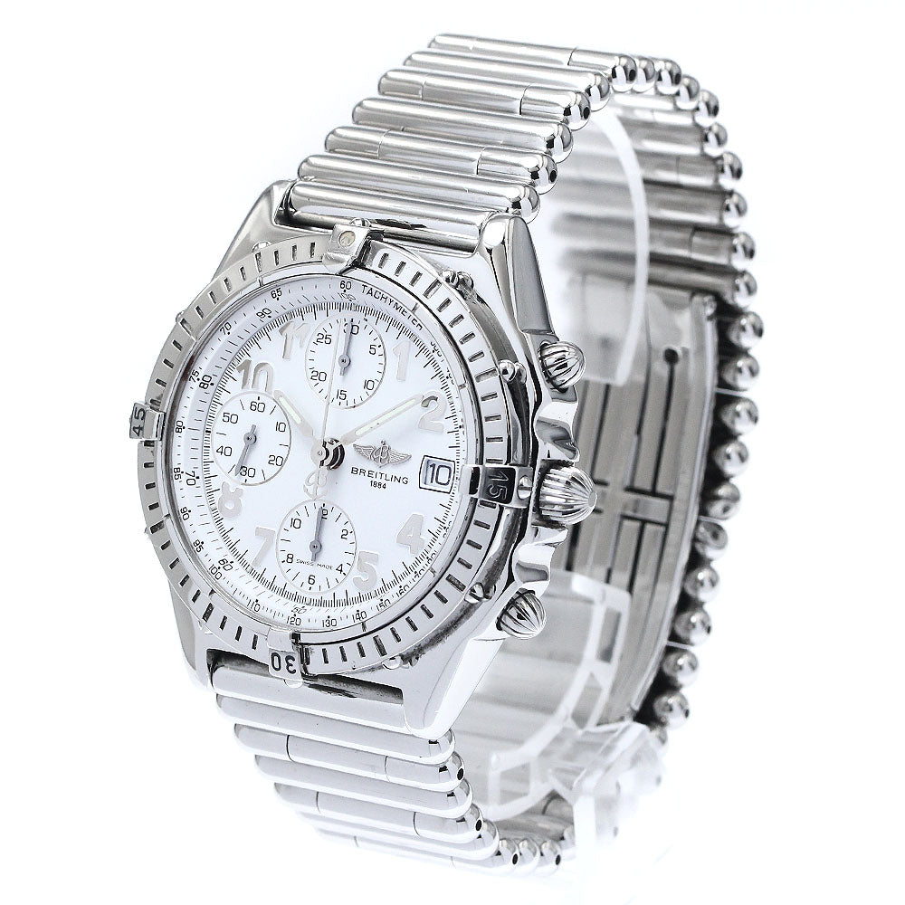 BREITLING Chronomat A13050.1 Chronograph white Dial Automatic Men's Watch_871861