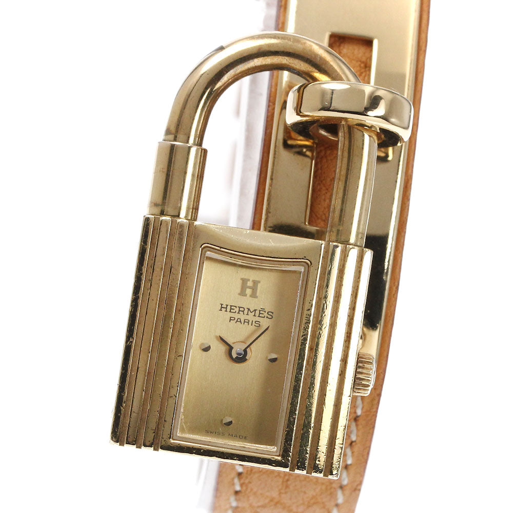 HERMES Kelly watch gold Dial Quartz Ladies Watch_871884
