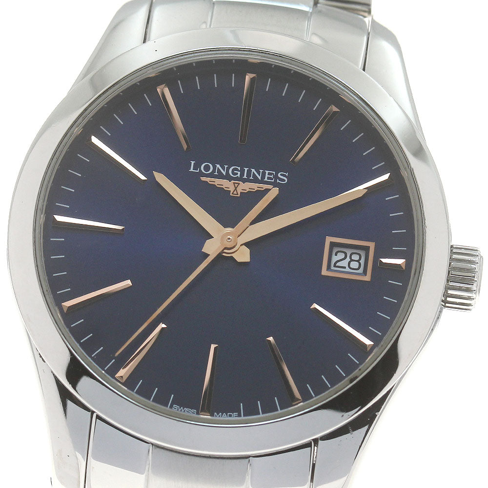 LONGINES Conquest Classic L2.386.4 Navy Dial Quartz Ladies Watch_871886