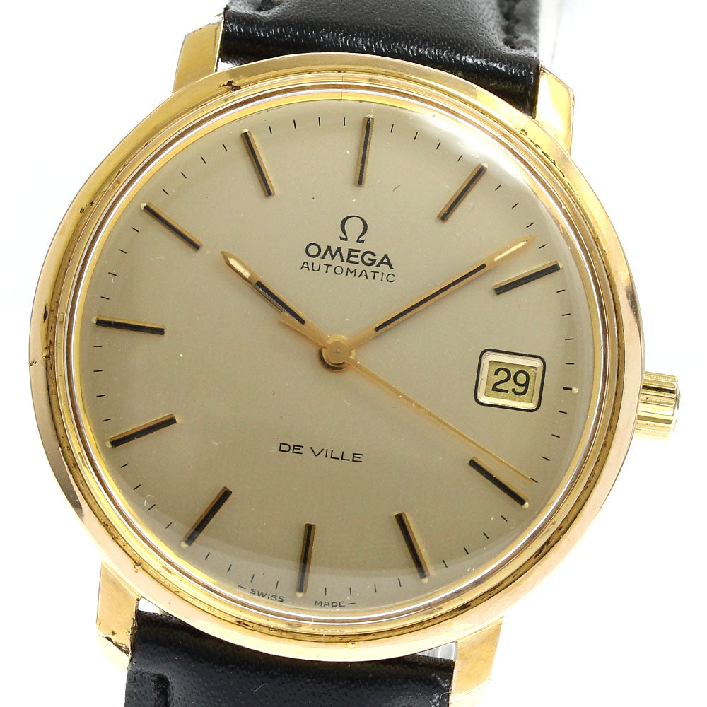OMEGA De Ville gold Dial Automatic Men's Watch_871900