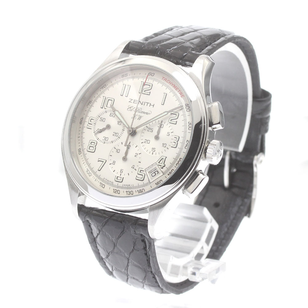 ZENITH Class El Primero 01.0500.420 Chronograph Silver Dial Hand Winding Men's Watch_871903