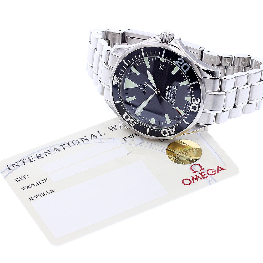 OMEGA Seamaster300 2254.50 Date black Dial Automatic Men's Watch_871922
