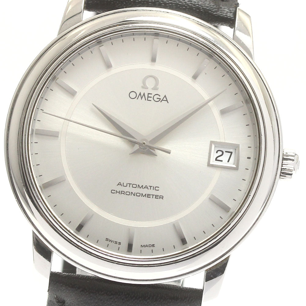 OMEGA De Ville Prestige 4500.31 Date Silver Dial Automatic Men's Watch_871931