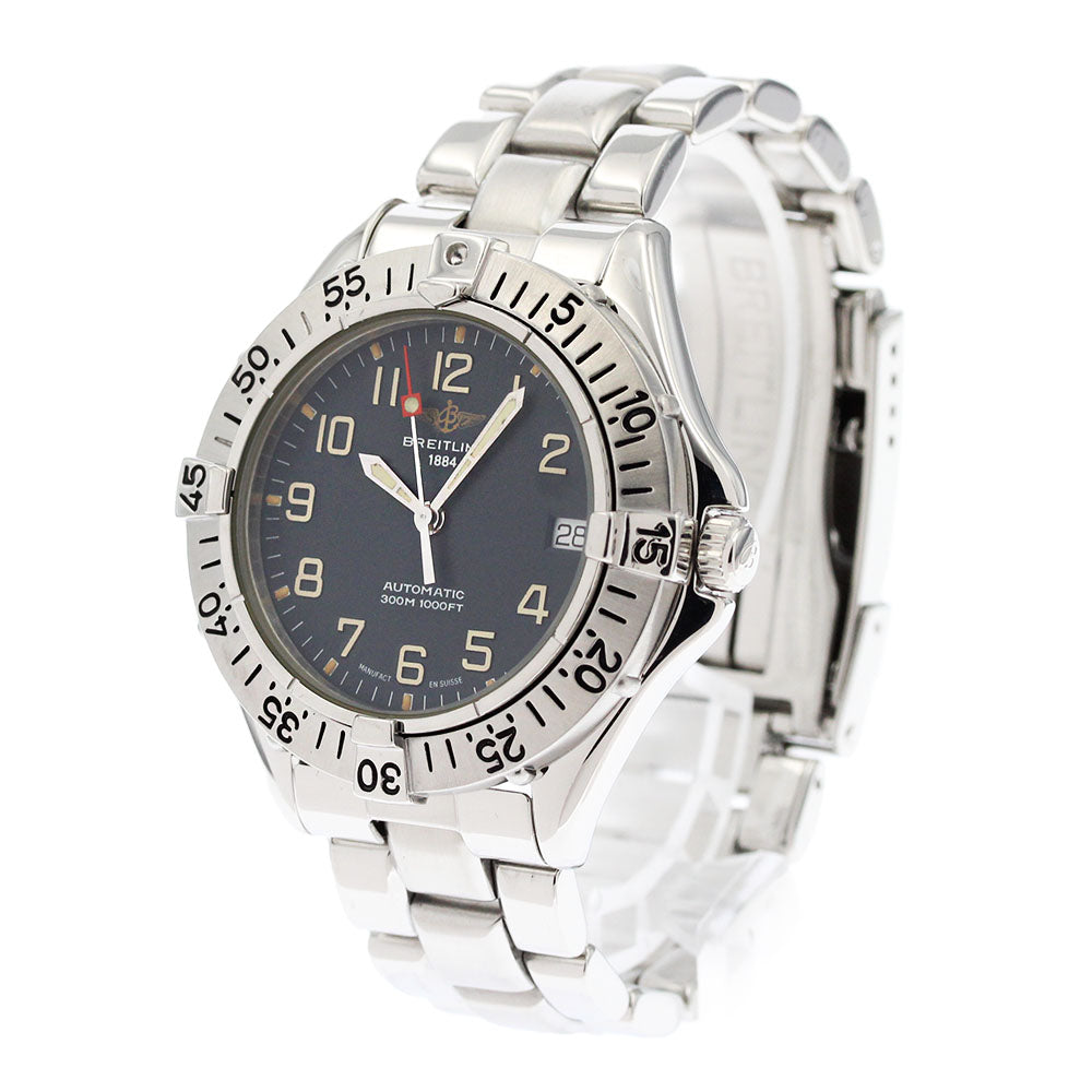 BREITLING Colt Ocean A17035 Date Navy Dial Automatic Men's Watch_871978