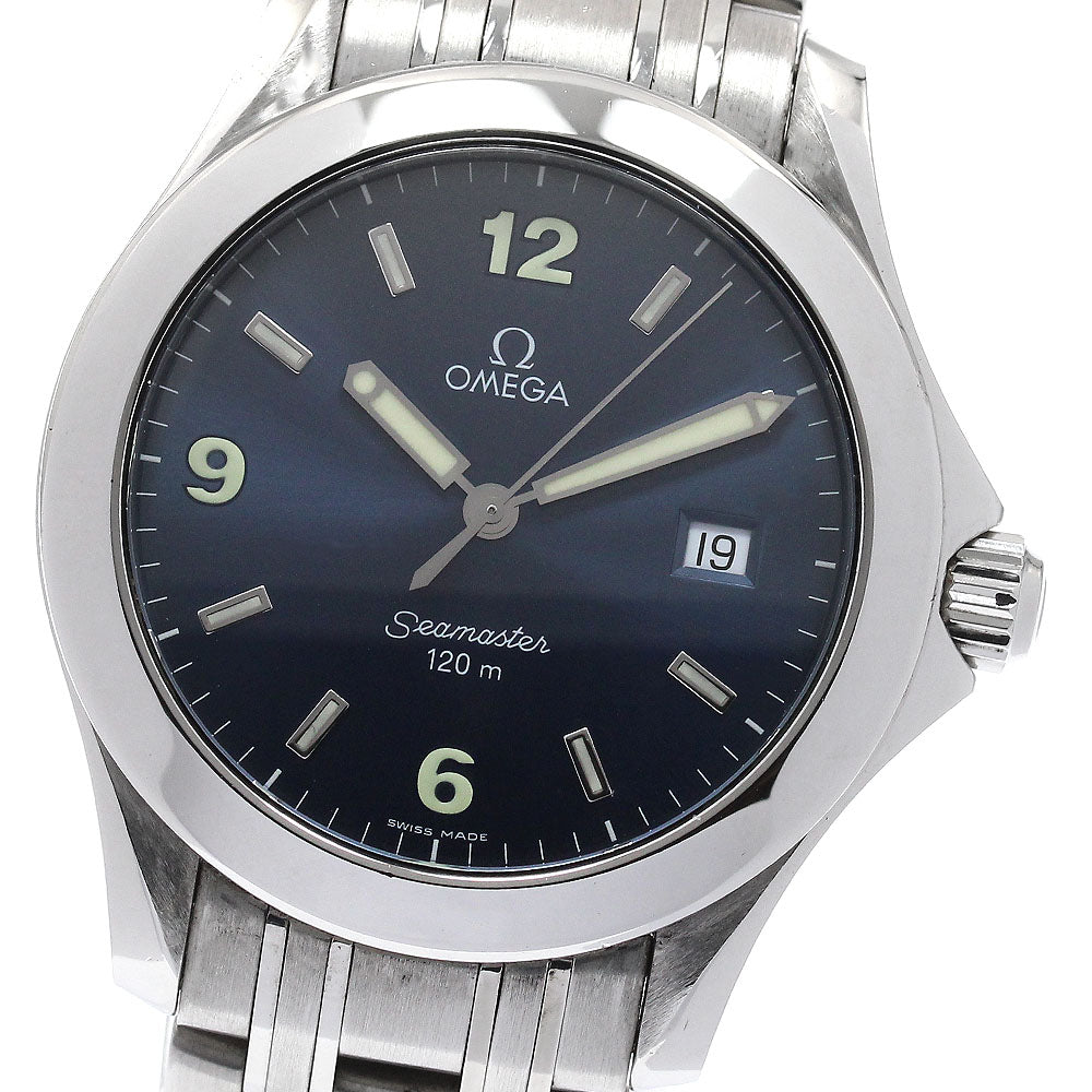 OMEGA Seamaster120 2511.83 Date Blue Dial Quartz Men's Watch_871991