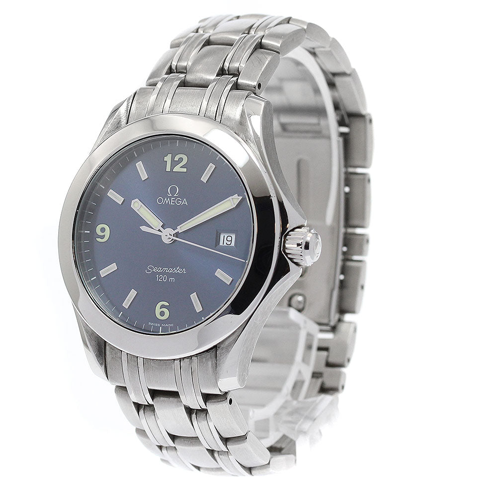 OMEGA Seamaster120 2511.83 Date Blue Dial Quartz Men's Watch_871991