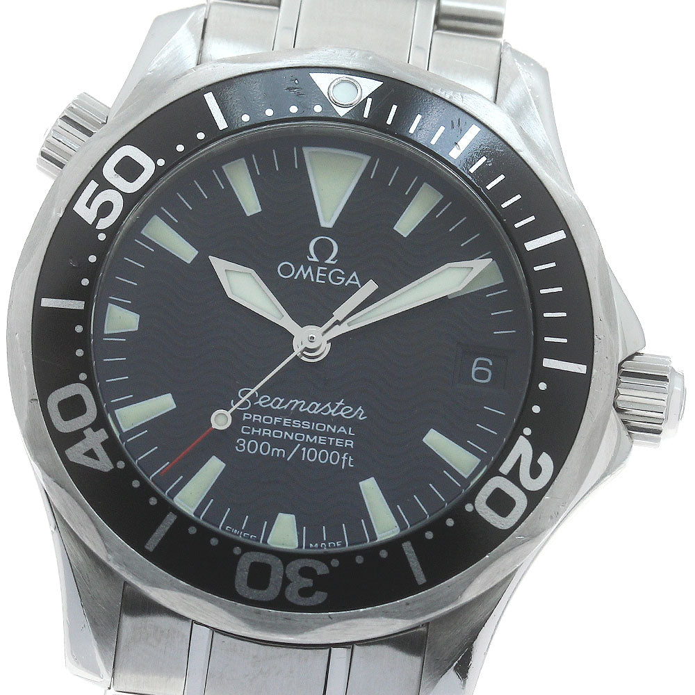 OMEGA Seamaster300 2252.50 Date black Dial Automatic Boy's Watch_871993