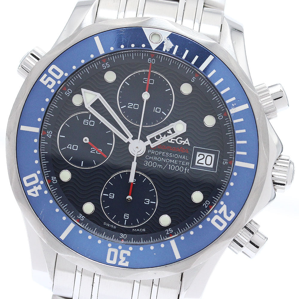 OMEGA Seamaster300 2225.80 Chronograph Date Automatic Men's Watch_871994