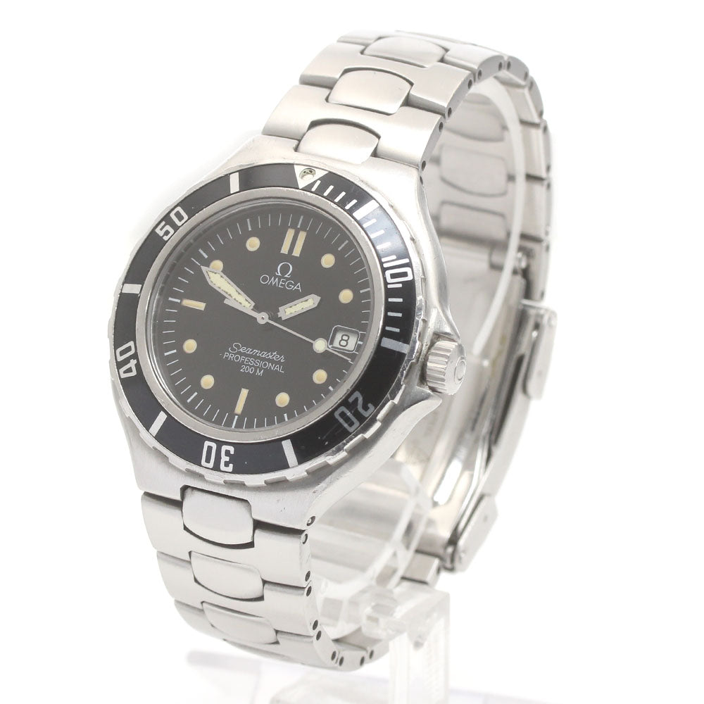 OMEGA Seamaster200 Date Black Dial Quartz Men's Watch_872000