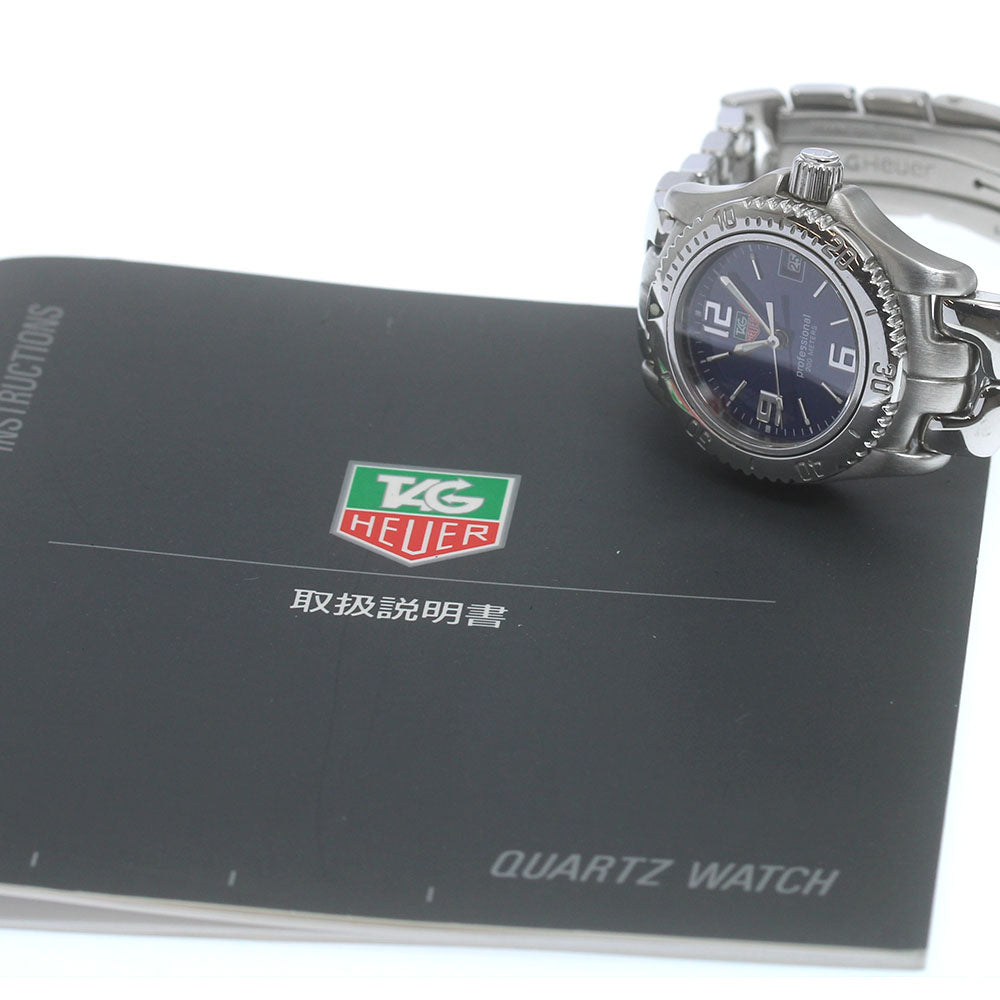 TAG HEUER Link WT1413 Date Navy Dial Quartz Ladies Watch_872007