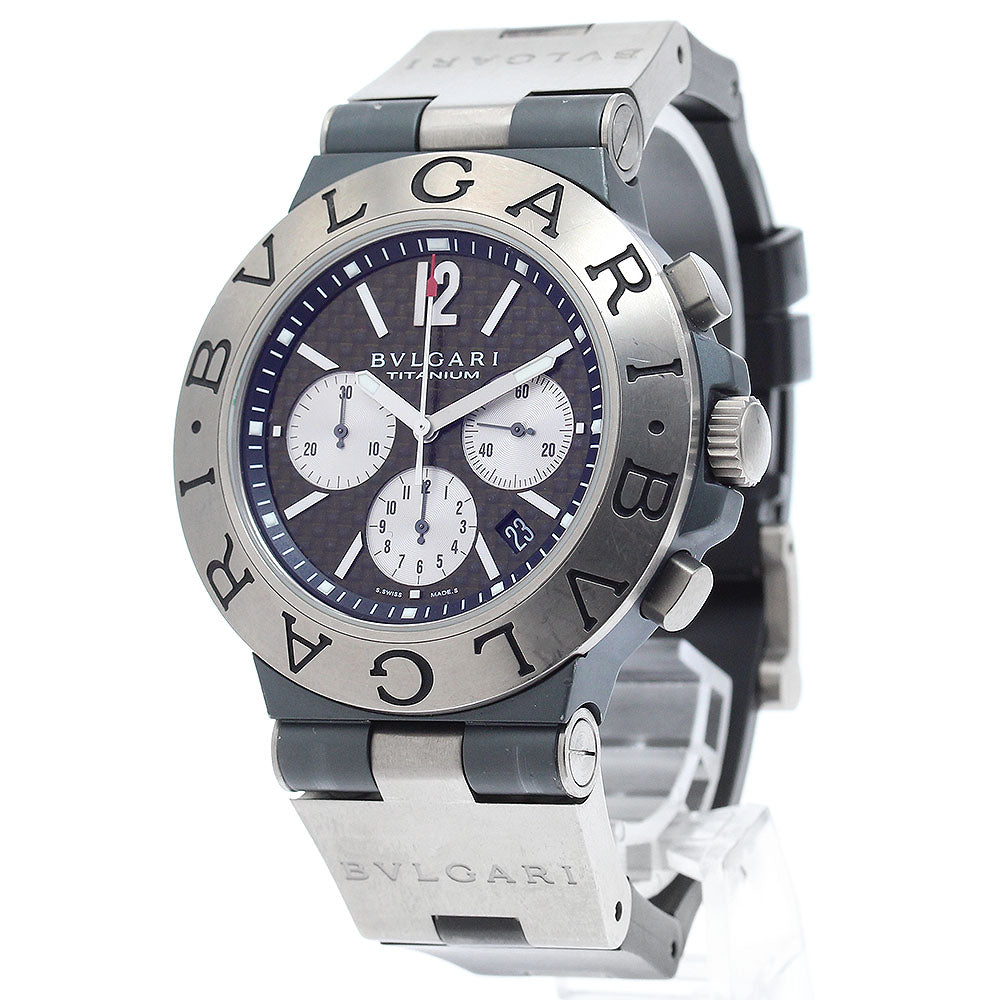 BVLGARI Diagono Titanium TI44TACH Chronograph Automatic Men's Watch_872018
