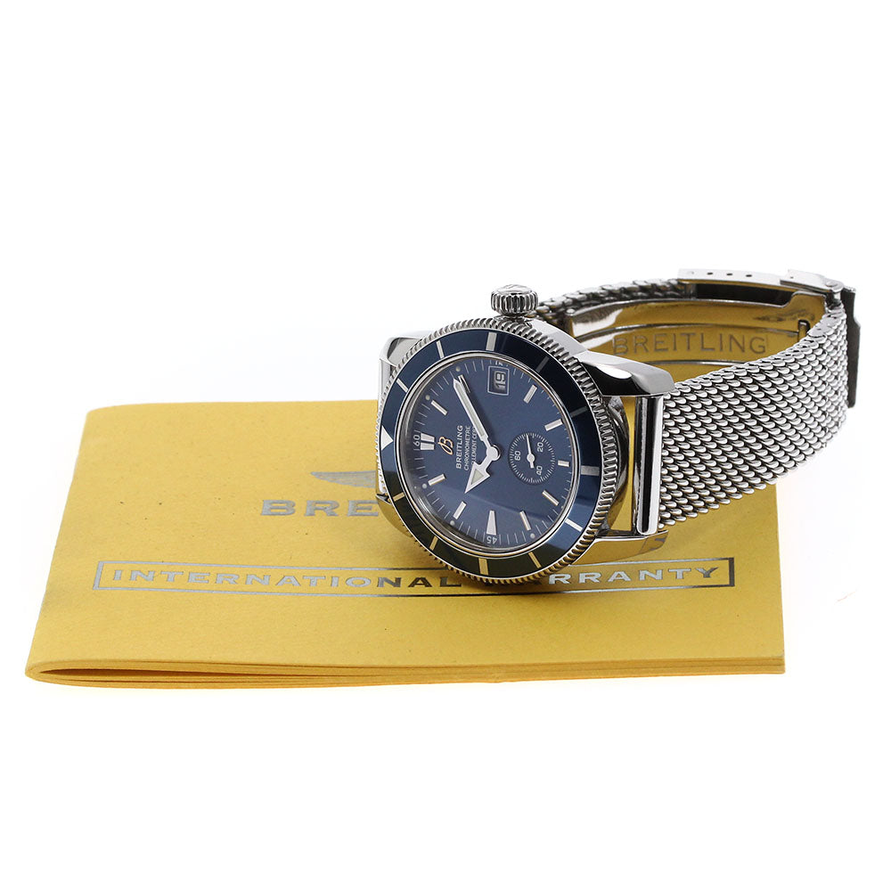 BREITLING Super Ocean Heritage 38 A37320 blue Dial Automatic Men's Watch_872031