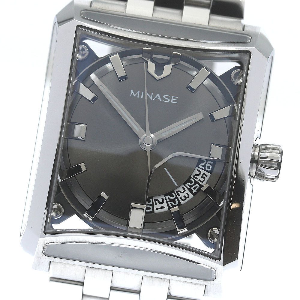 MINASE Seven Windows VM15 Date Gray Dial Automatic Men's Watch_872043