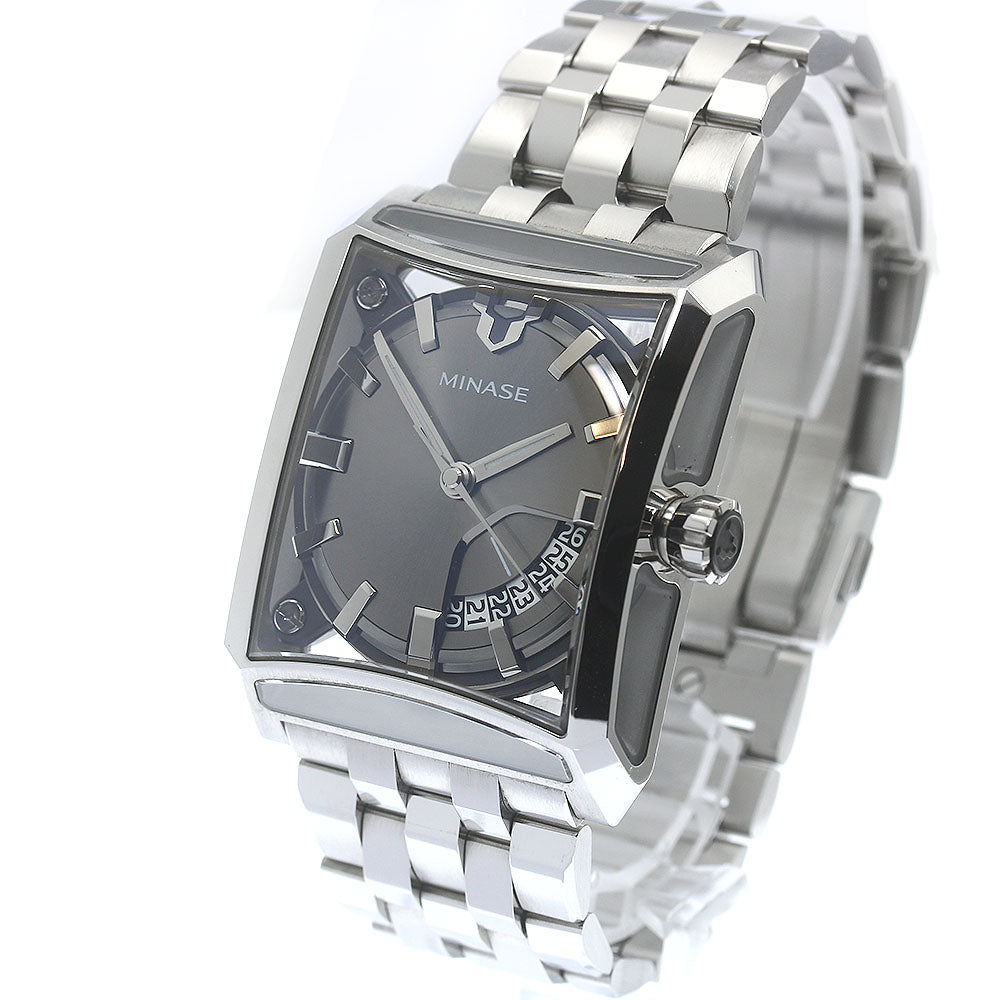MINASE Seven Windows VM15 Date Gray Dial Automatic Men's Watch_872043
