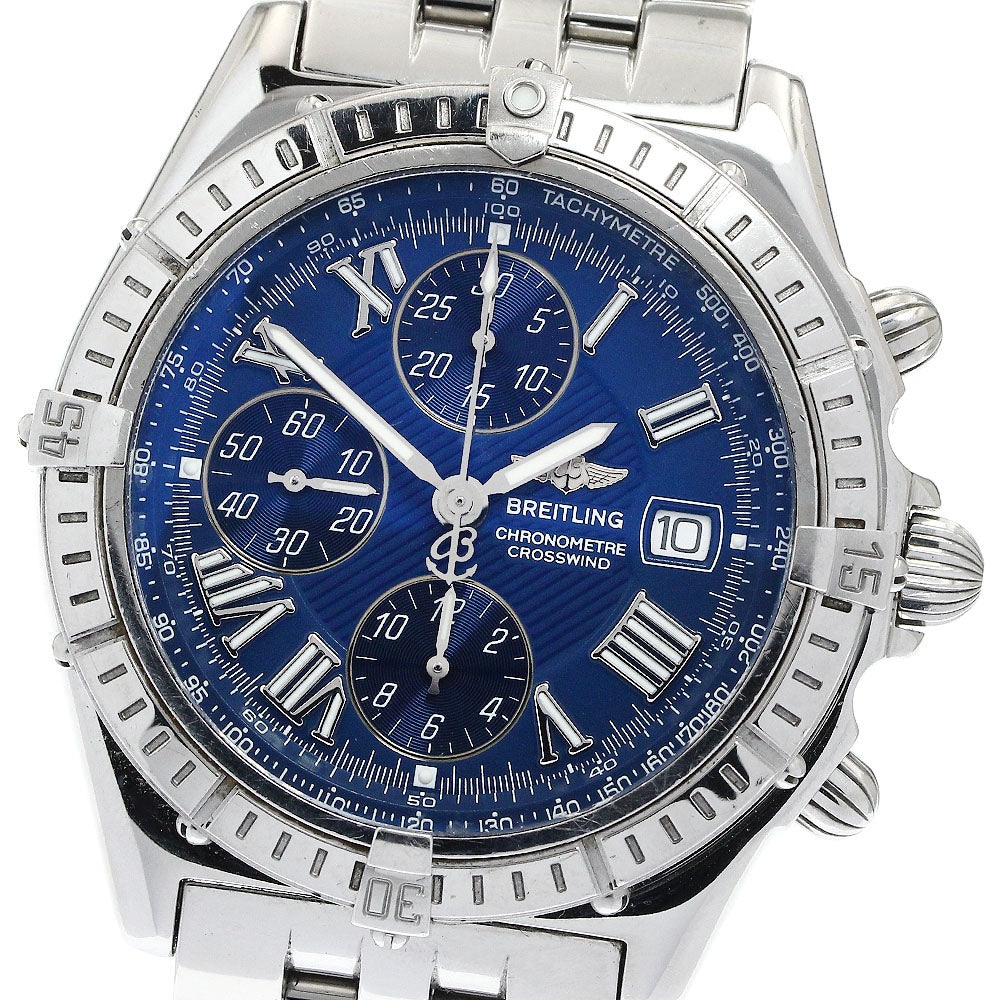 BREITLING Crosswind A13355 Chronograph Date Automatic Men's Watch_872052