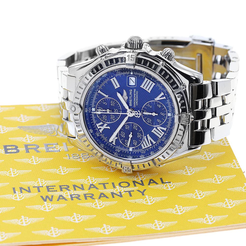 BREITLING Crosswind A13355 Chronograph Date Automatic Men's Watch_872052