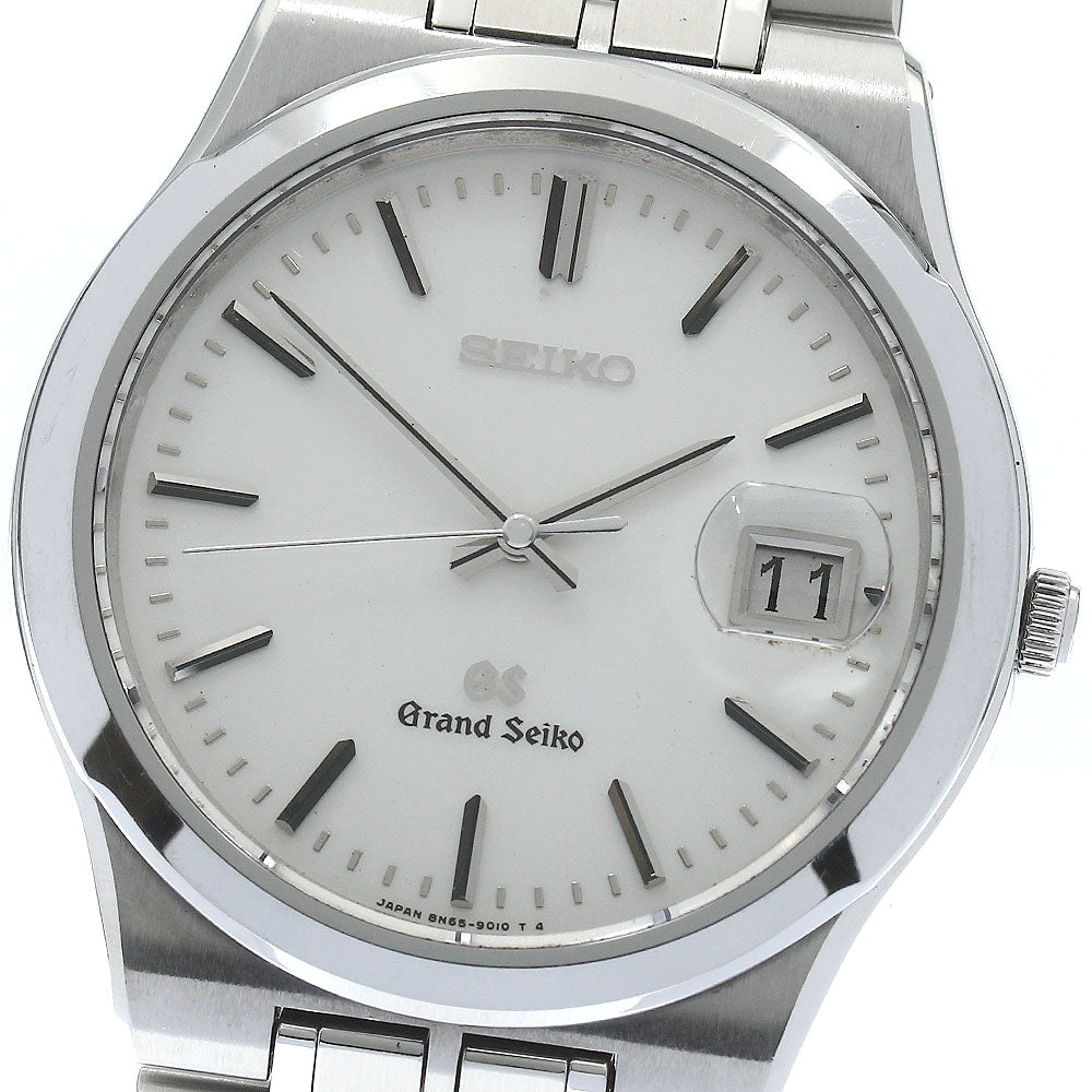 SEIKO Grand Seiko 8N65-9010/SBGG007 Date Silver Dial Quartz Men's Watch_872059